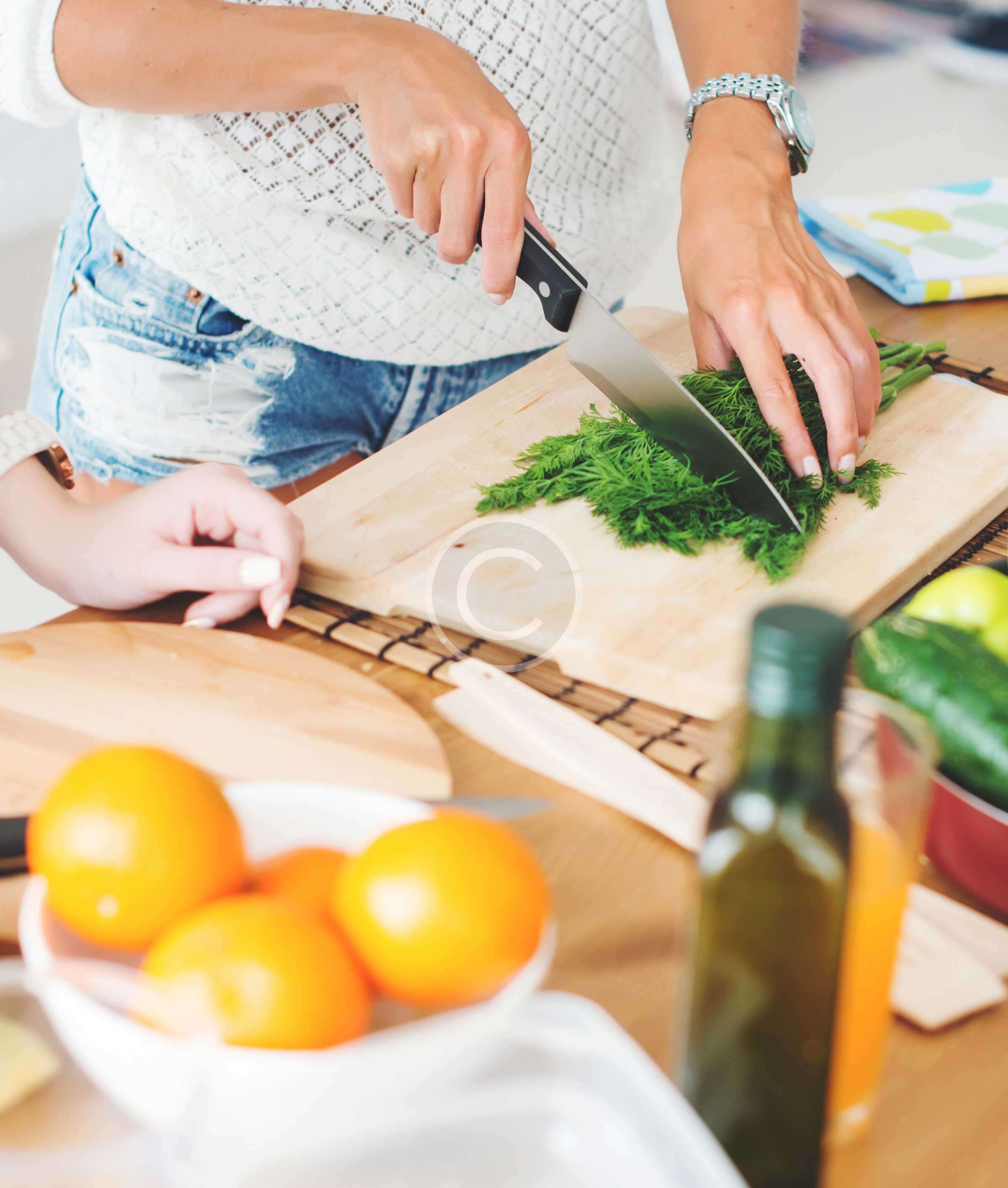 Learn about making various green salads at home