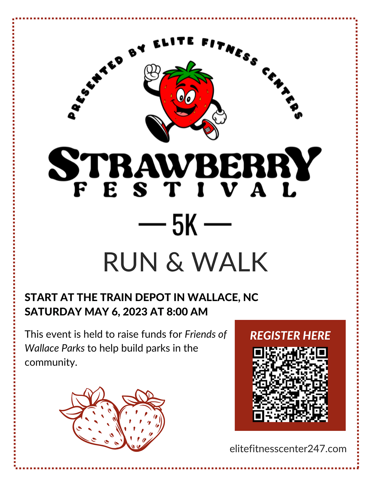 5K Run & Walk Carolina Strawberry Festival